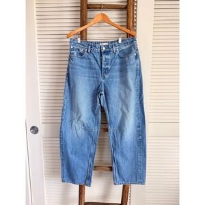 Madewell Darted Barrel Leg Jeans